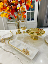 Load image into Gallery viewer, Metal Cake Stand on Gold Base, 12"