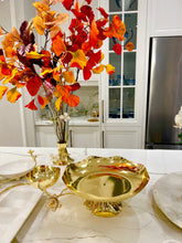 Load image into Gallery viewer, Metal Cake Stand on Gold Base, 12"