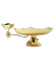 Load image into Gallery viewer, Metal Cake Stand on Gold Base, 12"