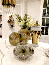 Load image into Gallery viewer, Stainless Steel Dome Cake Stand with Diamonds