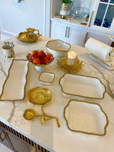 Load image into Gallery viewer, Golden Salerno Rectangular Baking Dish