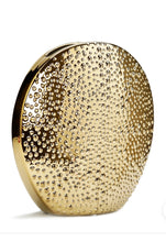 Load image into Gallery viewer, Gold Round Vase