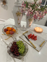 Load image into Gallery viewer, Leaf Shaped Silver Bowl with Vein Design