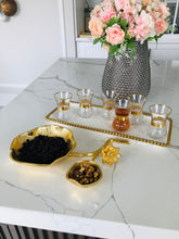 Load image into Gallery viewer, Gold Chip and Dip Bowl