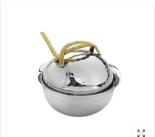 Load image into Gallery viewer, Honey Dish with Glass Insert - Gold/ Nickel