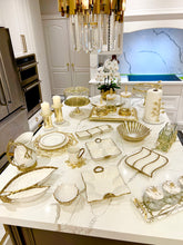 Load image into Gallery viewer, Gold Lattice Charger