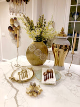 Load image into Gallery viewer, Set Of Four Spoons with Jeweled Flower