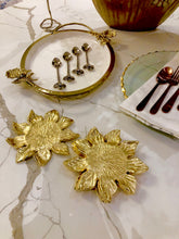 Load image into Gallery viewer, Set Of Four Spoons with Jeweled Flower