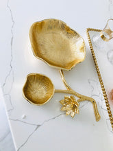 Load image into Gallery viewer, Gold Chip and Dip Bowl