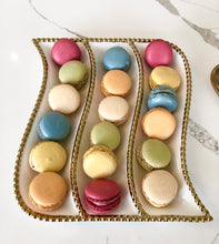 Load image into Gallery viewer, Porcelain White 3 Divider Tracker Dish