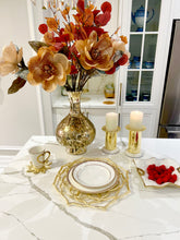 Load image into Gallery viewer, Gold Lattice Charger