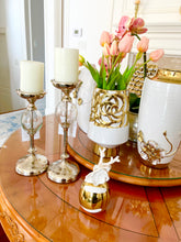 Load image into Gallery viewer, Gold Diffuser with White Block Design, "English Pear & Frees