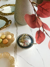 Load image into Gallery viewer, Honey Dish with Glass Insert - Gold/ Nickel