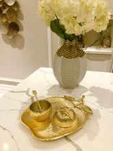 Load image into Gallery viewer, Large Apple Shaped Dish with Removable Honey Jar