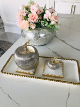 Load image into Gallery viewer, Silver Apple-shaped Jar