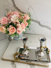 Load image into Gallery viewer, Candlestick Set with Tray