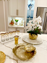 Load image into Gallery viewer, Gold Leaf Chip And Dip Bowl