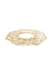 Load image into Gallery viewer, Gold Lattice Charger