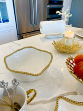 Load image into Gallery viewer, Golden Salerno Large Salad Bowl
