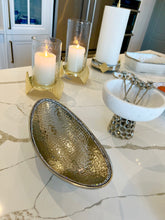 Load image into Gallery viewer, Stainless Steel Boat Bowl With Stones