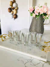 Load image into Gallery viewer, Swarovski Crystal 6 Liquor Glass With Tray