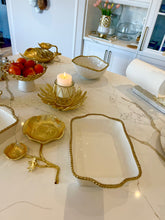 Load image into Gallery viewer, Golden Salerno Rectangular Baking Dish