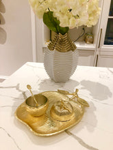 Load image into Gallery viewer, Large Apple Shaped Dish with Removable Honey Jar