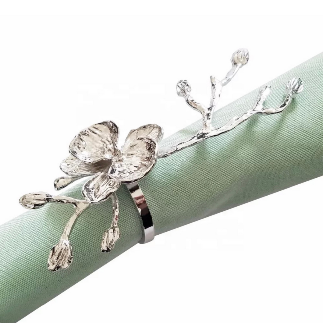 Decorative Napkin Rings - Set of 6