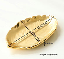 Load image into Gallery viewer, Ceramic Leaf Plate
