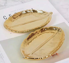 Load image into Gallery viewer, Ceramic Leaf Plate
