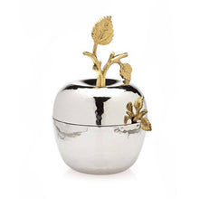 Load image into Gallery viewer, Leaf Design Apple Jam Jar with Spoon
