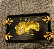 Load image into Gallery viewer, Decorative Ginkgo Leaf Little spoons Holder
