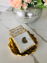 Load image into Gallery viewer, Square Marble Coasters for Drinks
