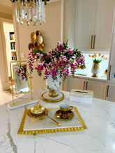 Load image into Gallery viewer, Tea cups Gold - set of 2
