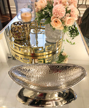 Load image into Gallery viewer, Stainless Steel Boat Bowl With Stones
