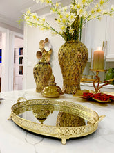 Load image into Gallery viewer, Gold Mirrored Tray
