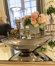 Load image into Gallery viewer, Stainless Steel Boat Bowl With Stones
