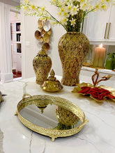 Load image into Gallery viewer, Gold Mirrored Tray
