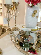 Load image into Gallery viewer, Tea cups Silver - set of 2
